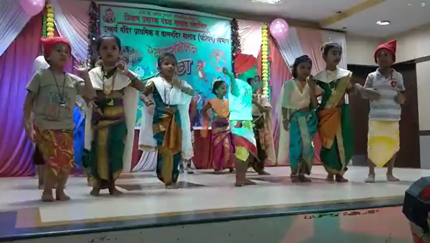 Preschool student dance 